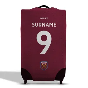 Personalised West Ham United FC Suitcase Cover (Medium)