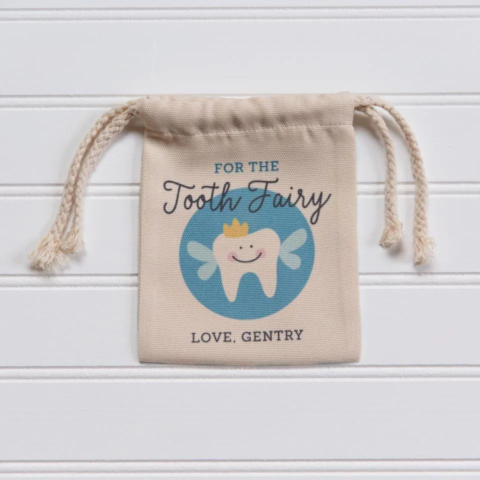 Personalized Kids Tooth Fairy Bags
