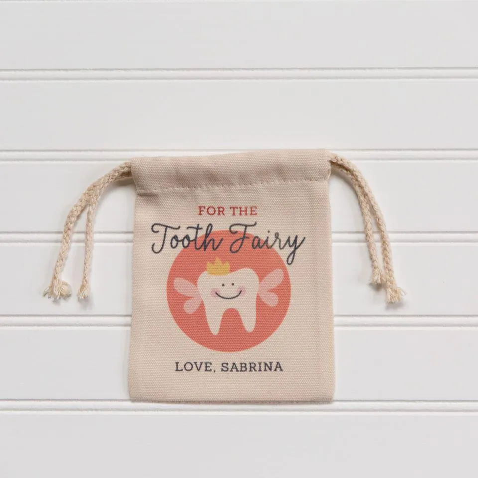Personalized Kids Tooth Fairy Bags
