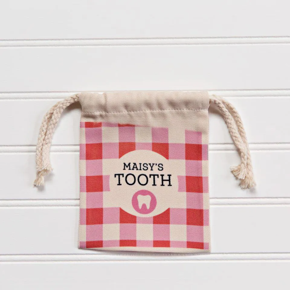 Personalized Kids Tooth Fairy Bags