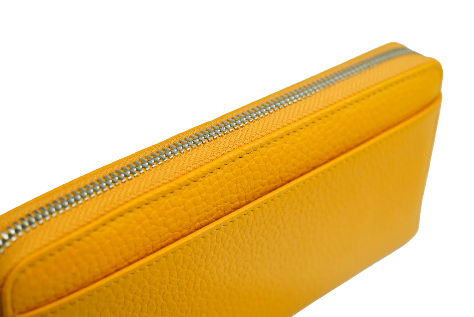 Picard Pure Ladies Zip Around Long Leather Wallet (Yellow)