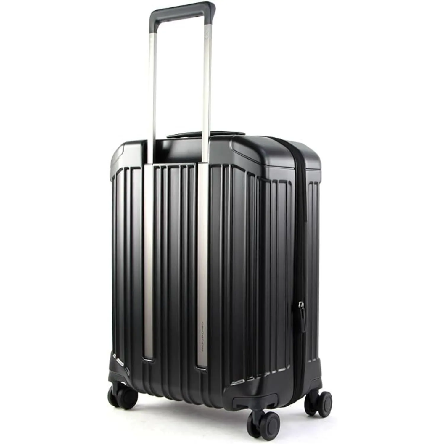 Piquadro Pq-Light Cabin Size Expandable Hardside Spinner Matt Black