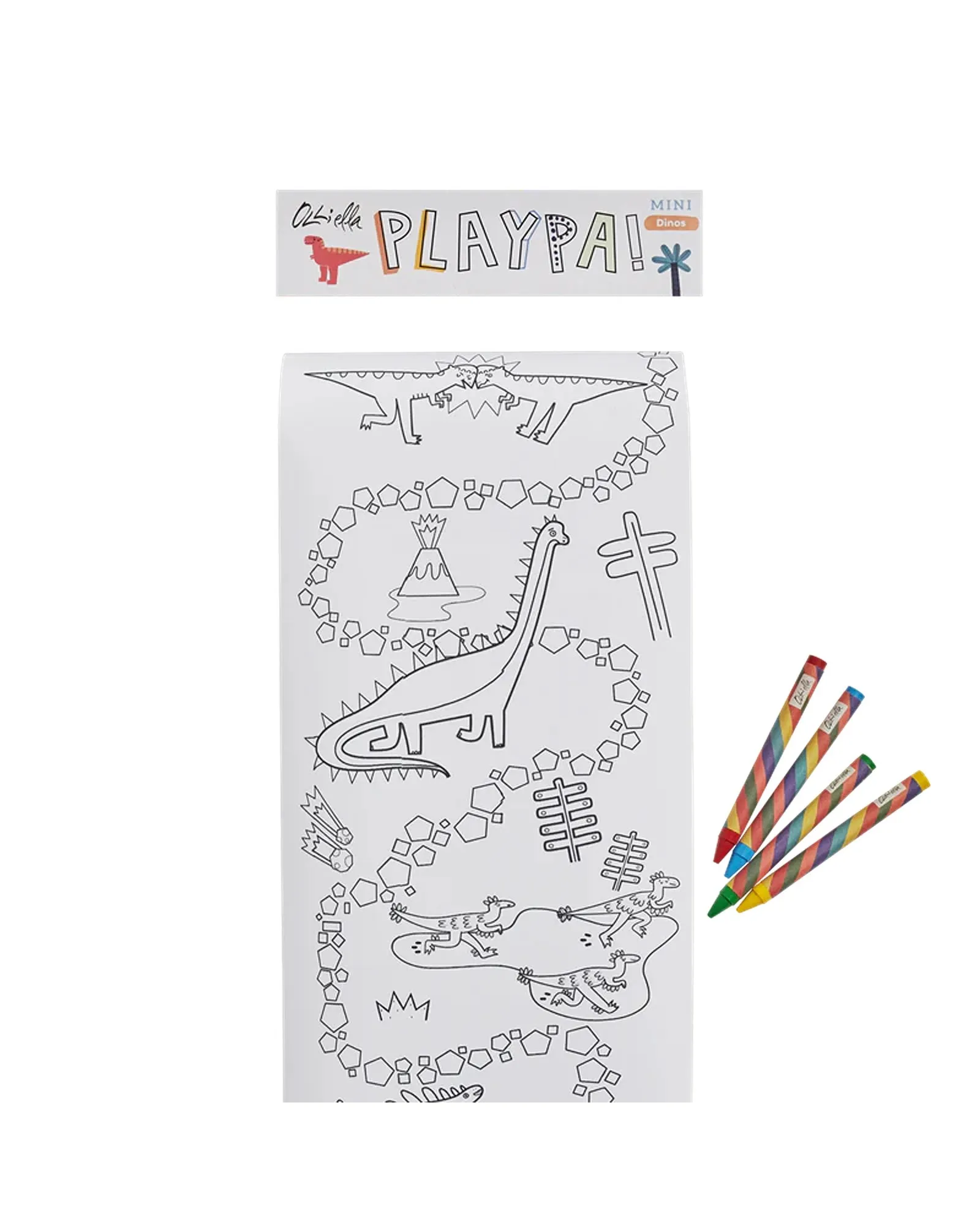 Playpa Paper Mini Dino
