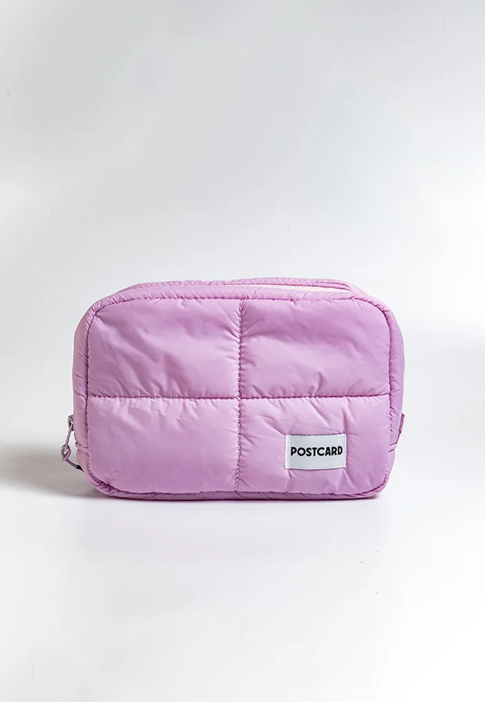 POSTCARD Travel Pouch - Dreamy Lilac