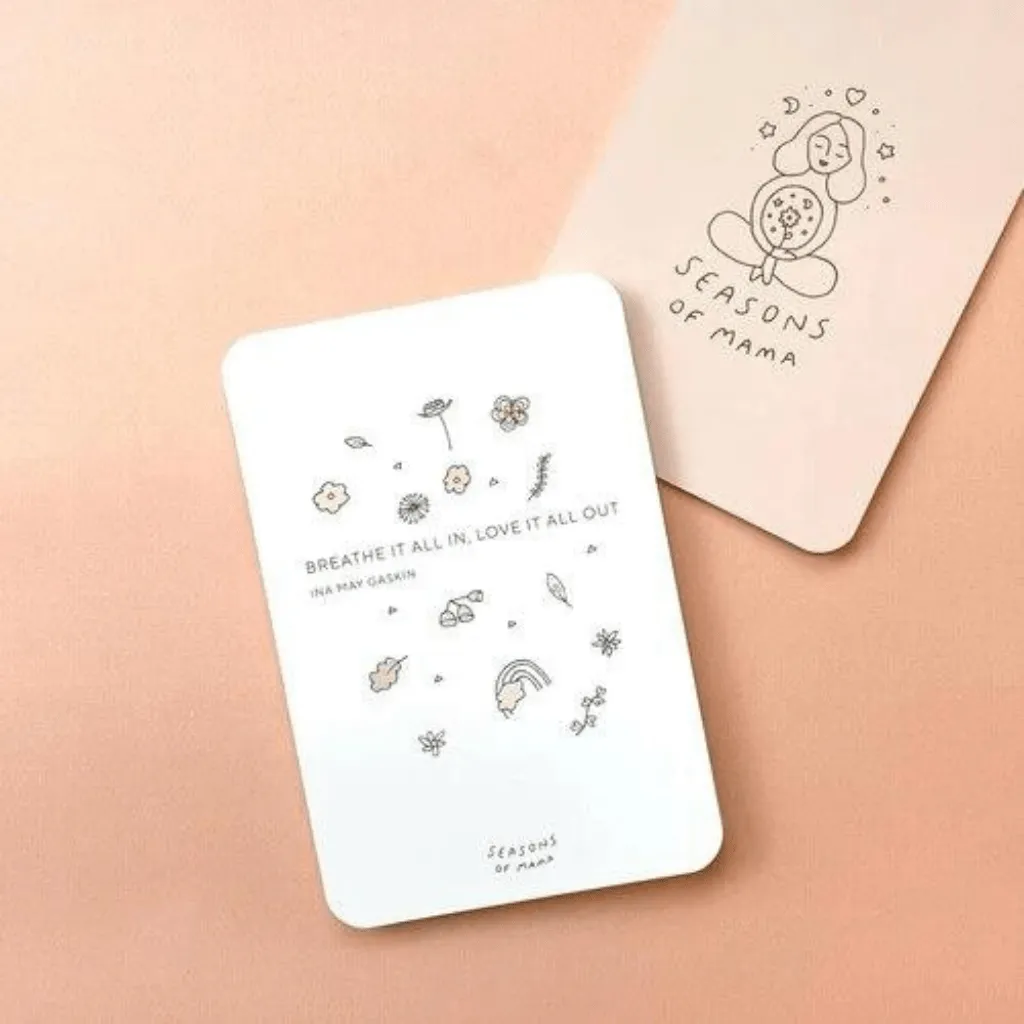 Pregnancy   birth affirmation cards