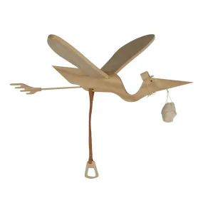 Quax, Wooden Bird Mobile, Pelican XL