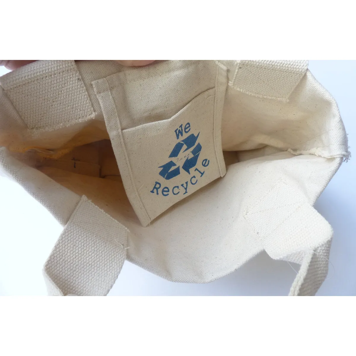 Recycled Canvas Tote Bag (L)
