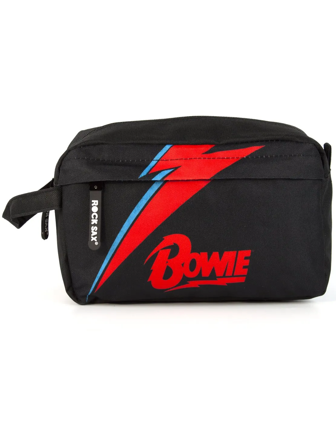 Rock Sax David Bowie Lightning Wash Bag - Black