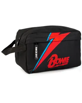 Rock Sax David Bowie Lightning Wash Bag - Black