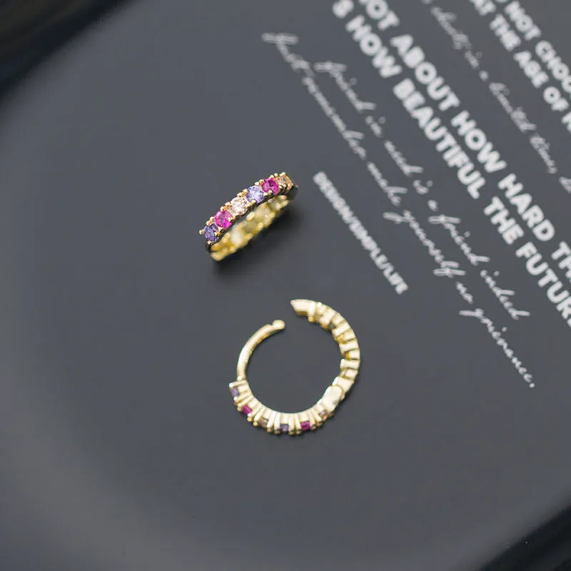 S925 Silver - Gold Earrings
