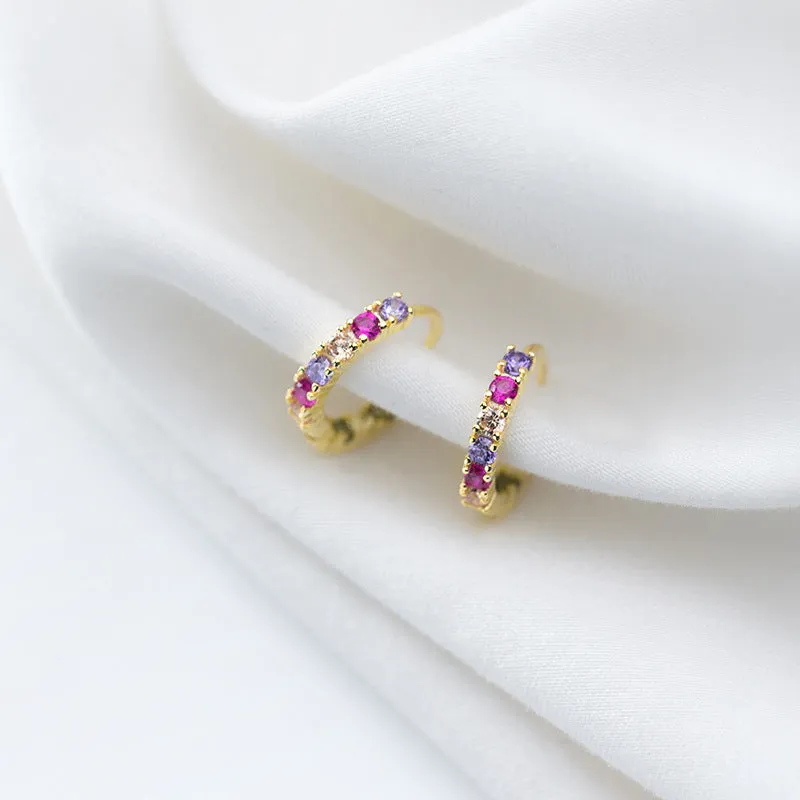 S925 Silver - Gold Earrings
