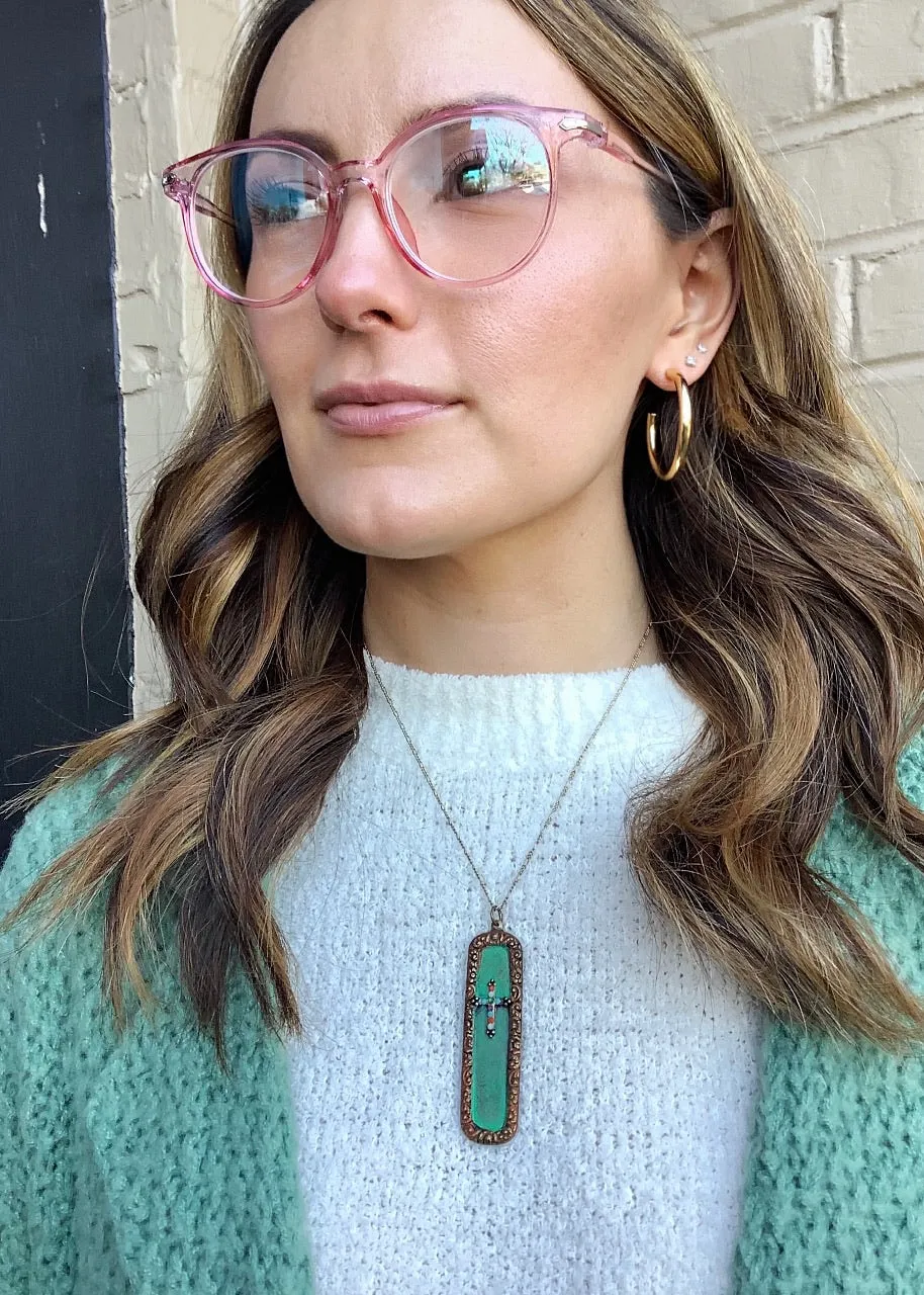 Santa Fe Cross Necklace