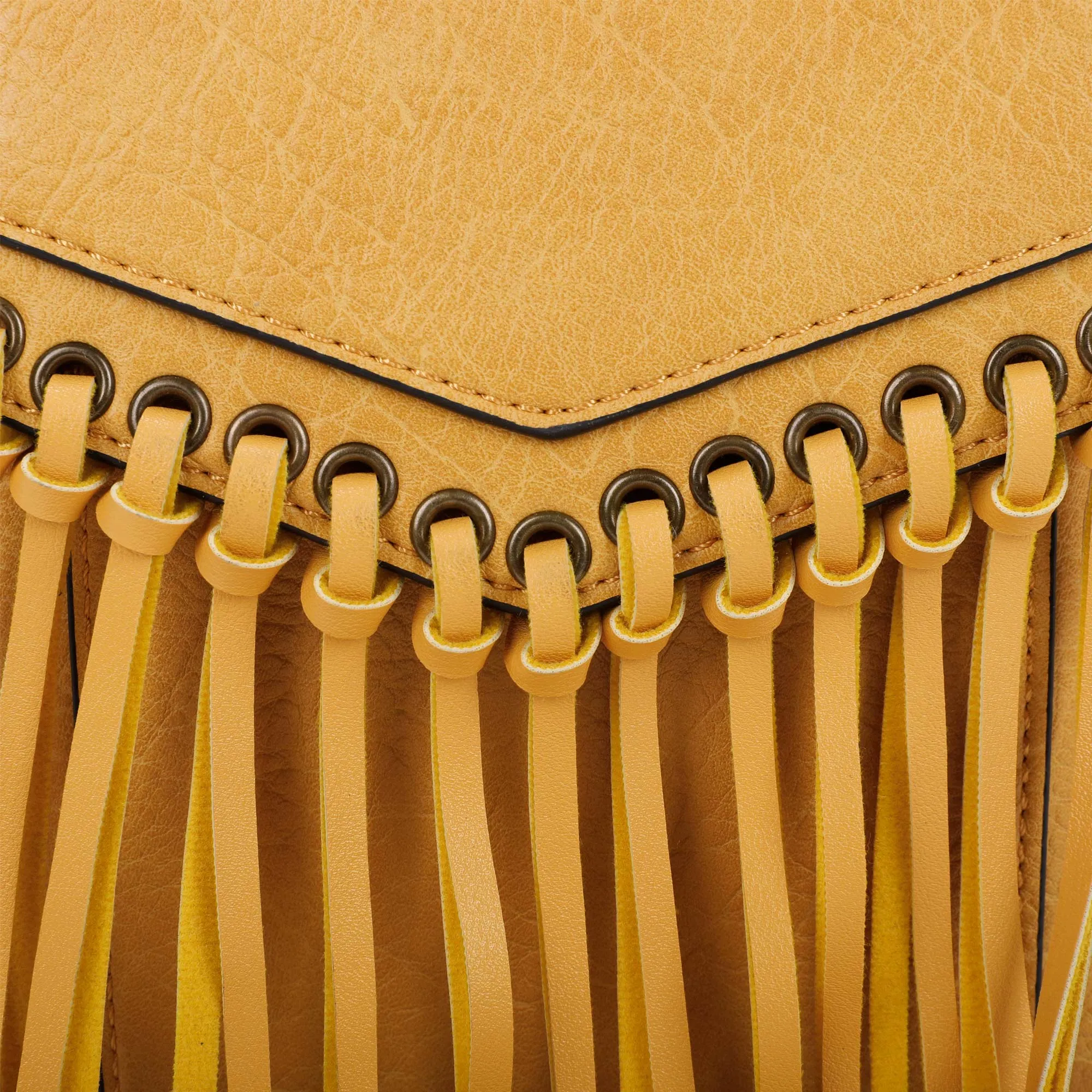 Scarlet Fringe Phone case Crossbody - Teal