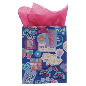 Shine for Jesus Medium Gift Bag with Gift Tag