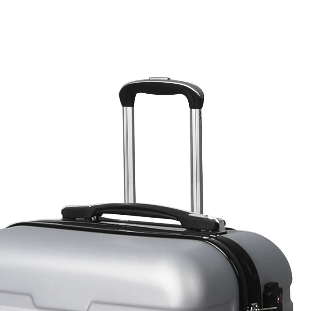Slimbridge 28" Luggage Case Suitcase Silver 28 inch