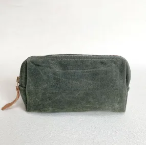 Small Waxed Canvas Belt Pouch #123