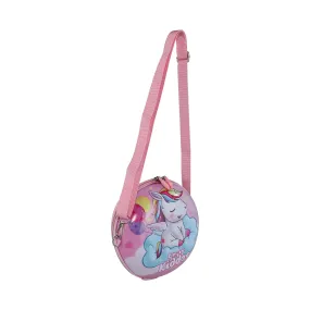 Smily Kiddos Eva Shell Backpack - Unicorn Theme Pink