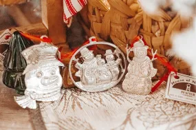Snowman Christmas Ornament - Individual or Gift Set