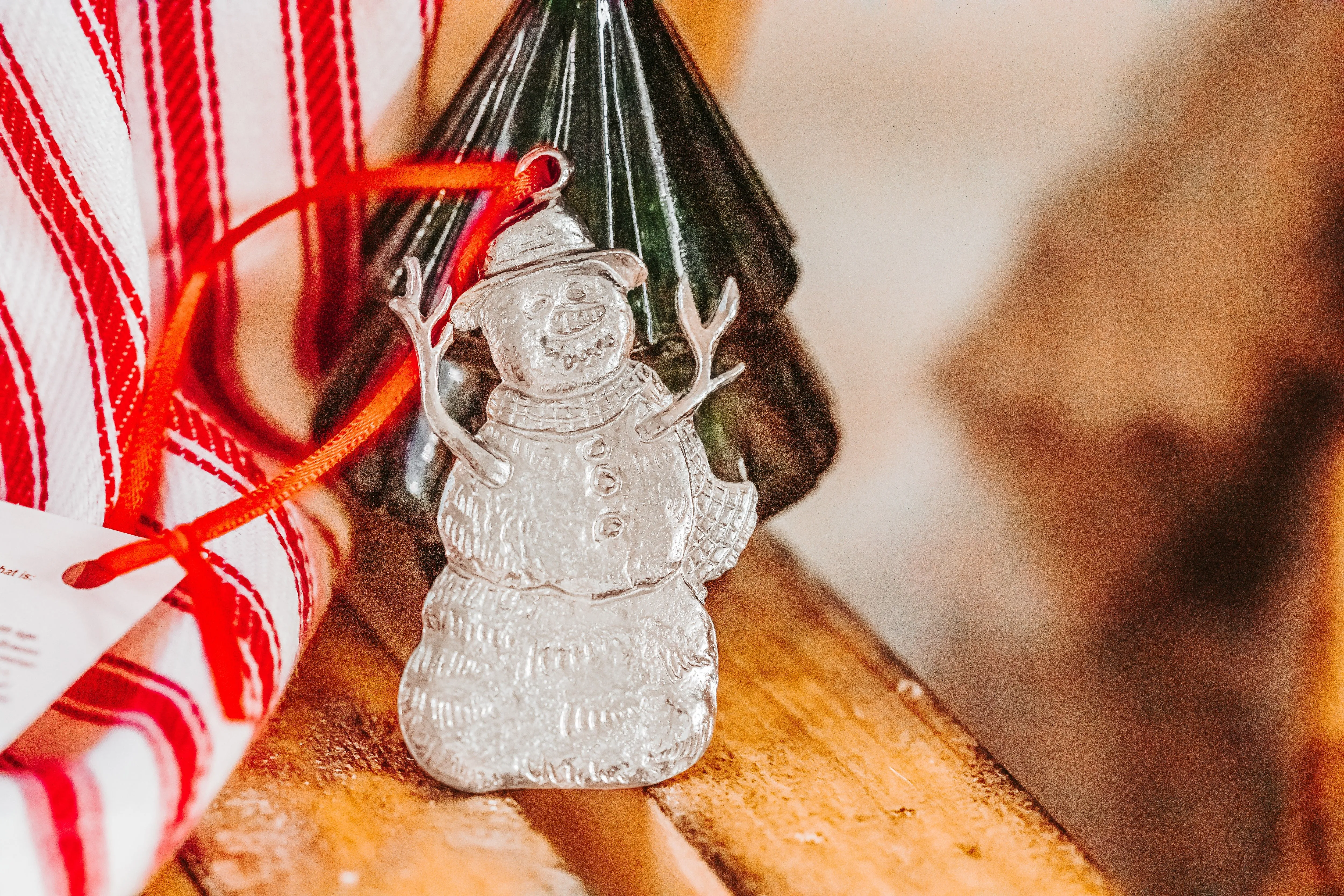 Snowman Christmas Ornament - Individual or Gift Set