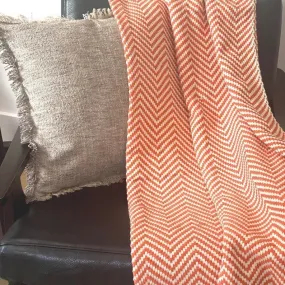 Soft Cotton Turkish blanket with tassels, Boho blanket Woven throw blanket for couch, Reversible Blanket, Housewarming gift, Christmas gift