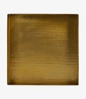Square Gold Tray