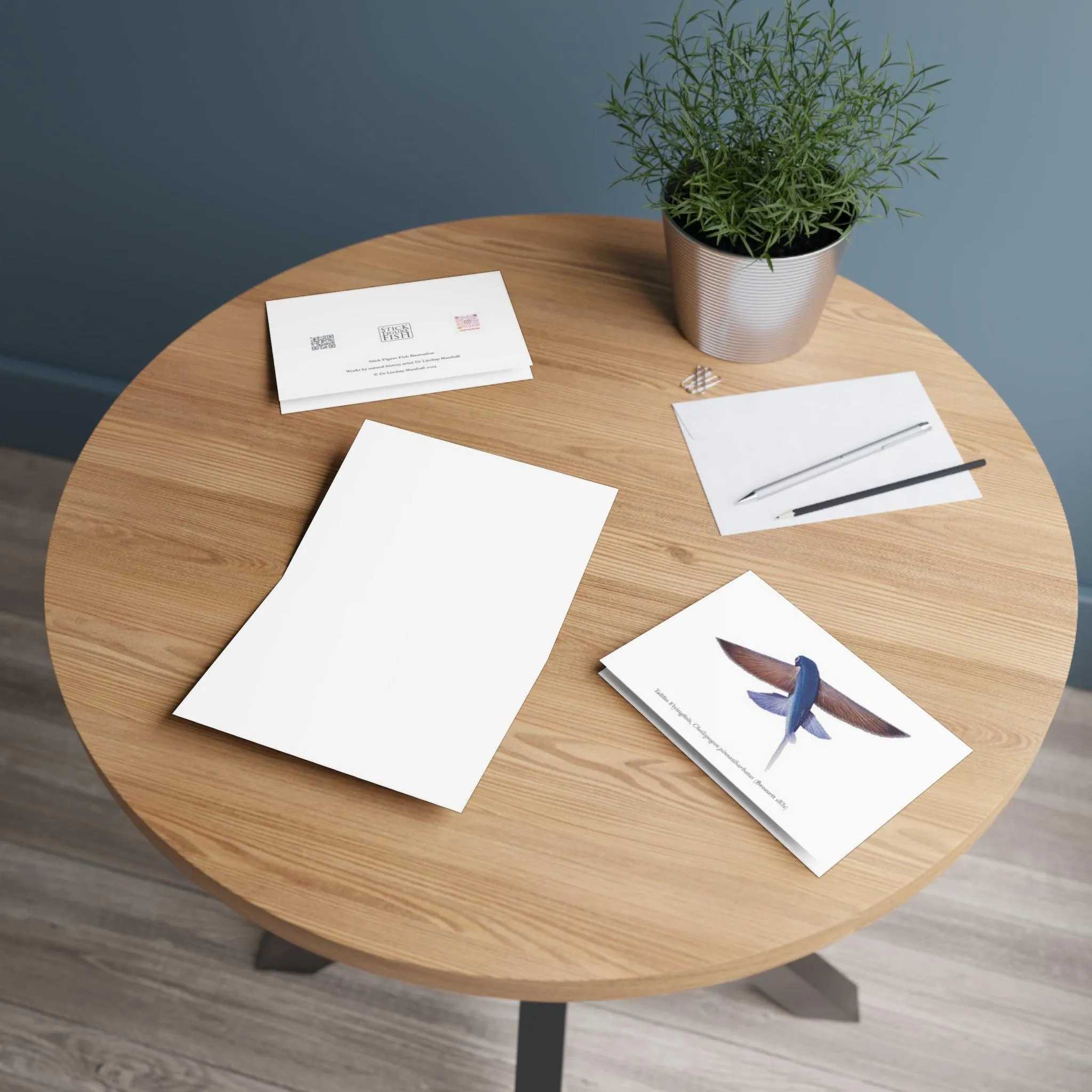 Tallfin Flyingfish Greeting Card
