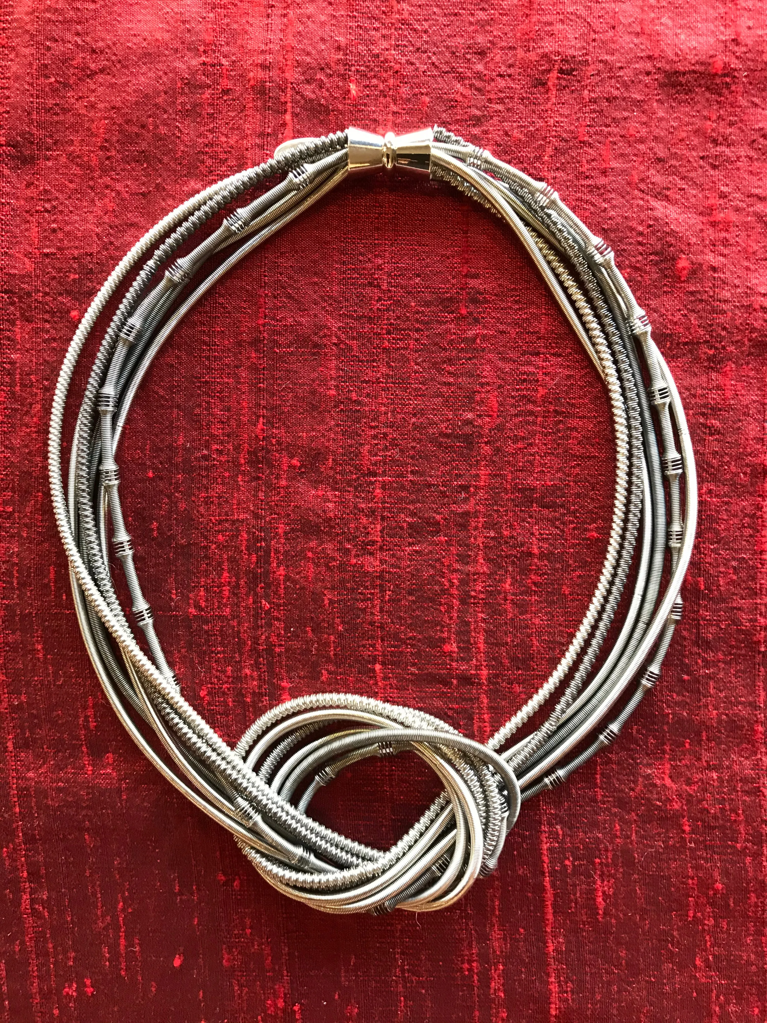 Texture Large Knot Necklace