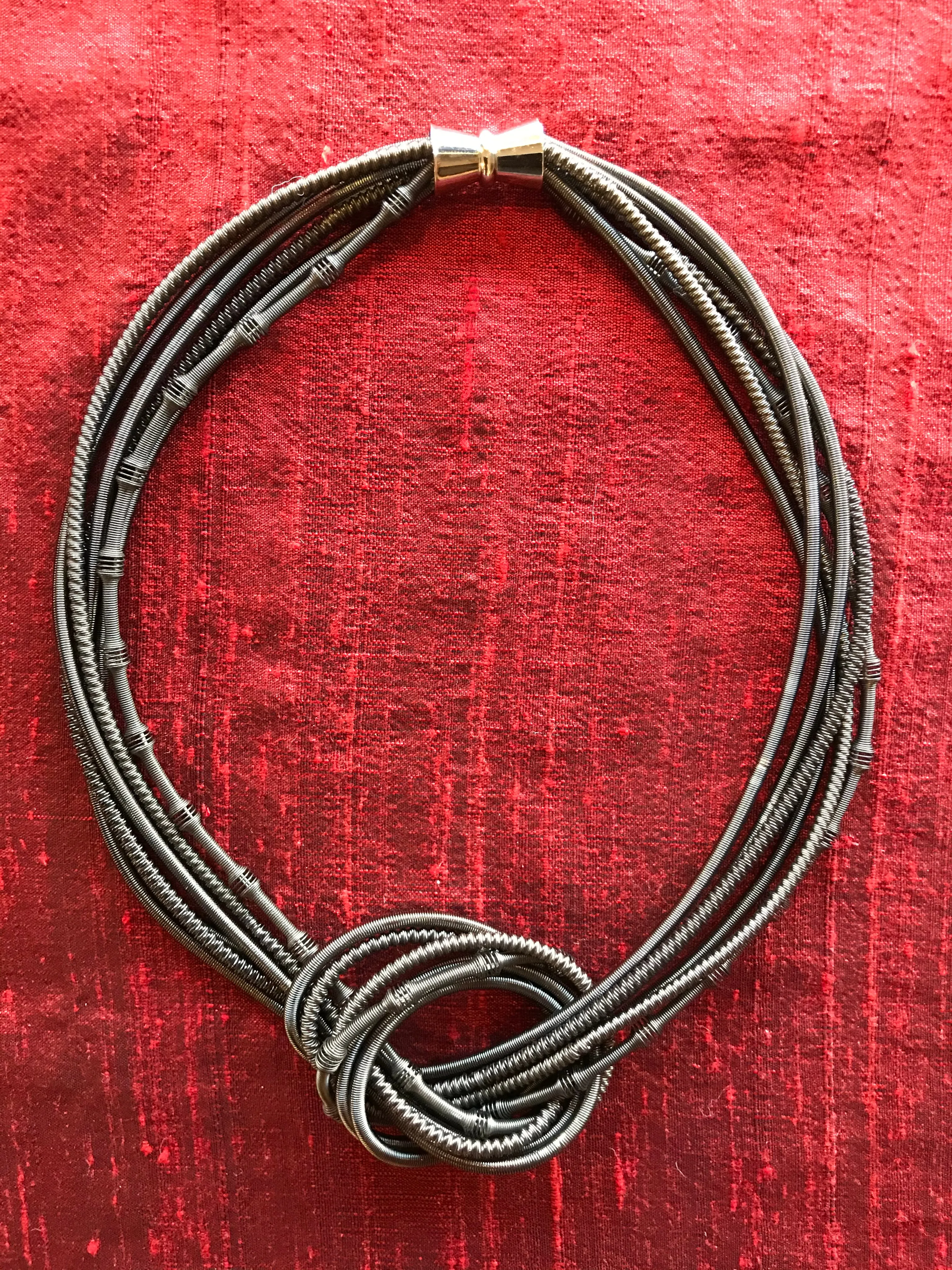 Texture Large Knot Necklace
