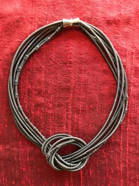 Texture Large Knot Necklace