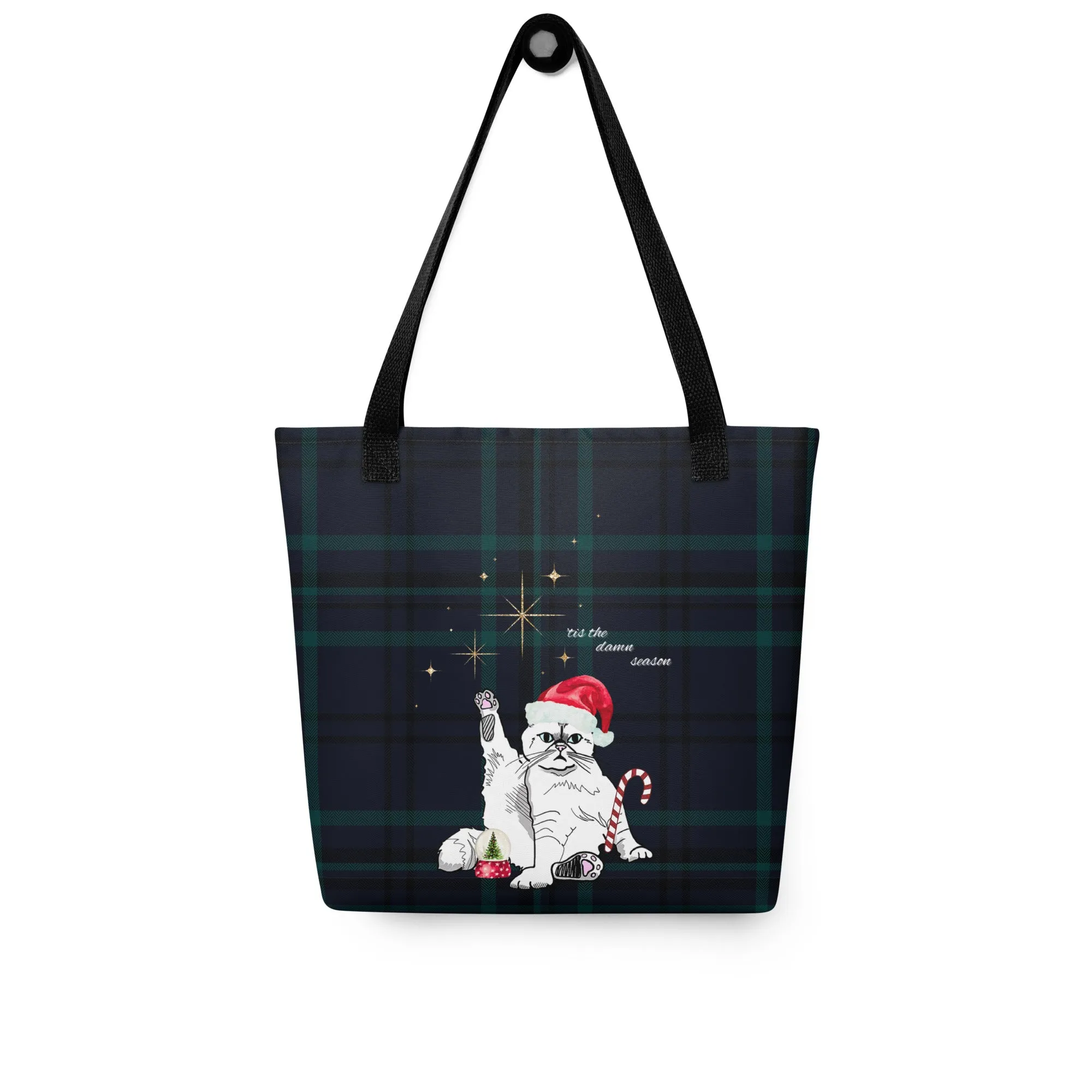 Tis The Season Cat Tote Bag