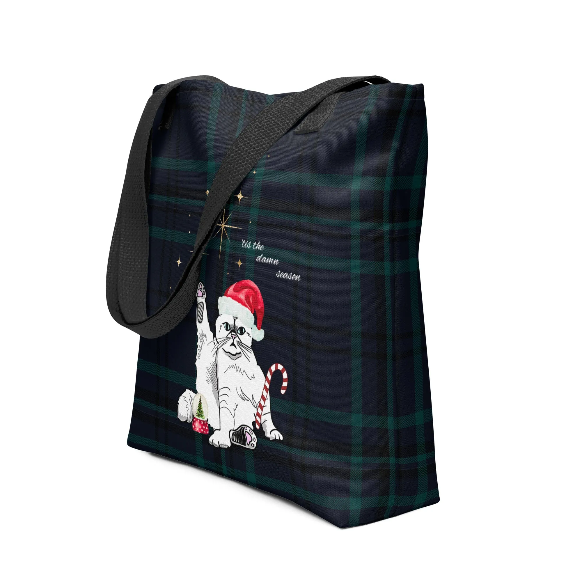 Tis The Season Cat Tote Bag