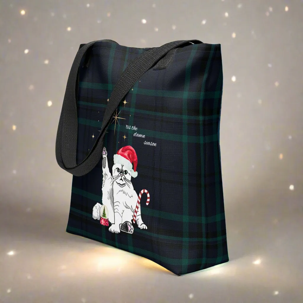Tis The Season Cat Tote Bag