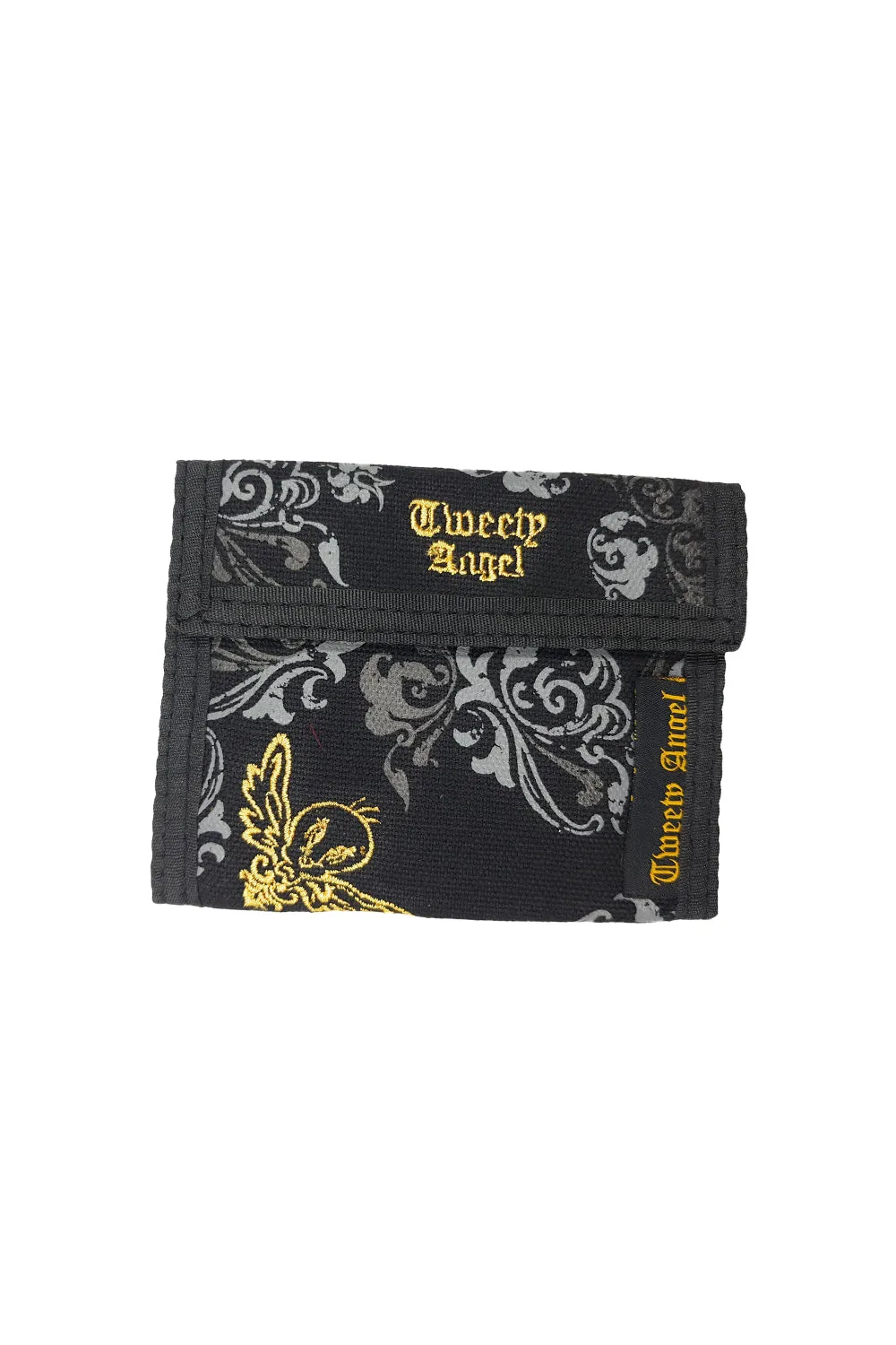 Tweety Angel Black Velcro Wallet