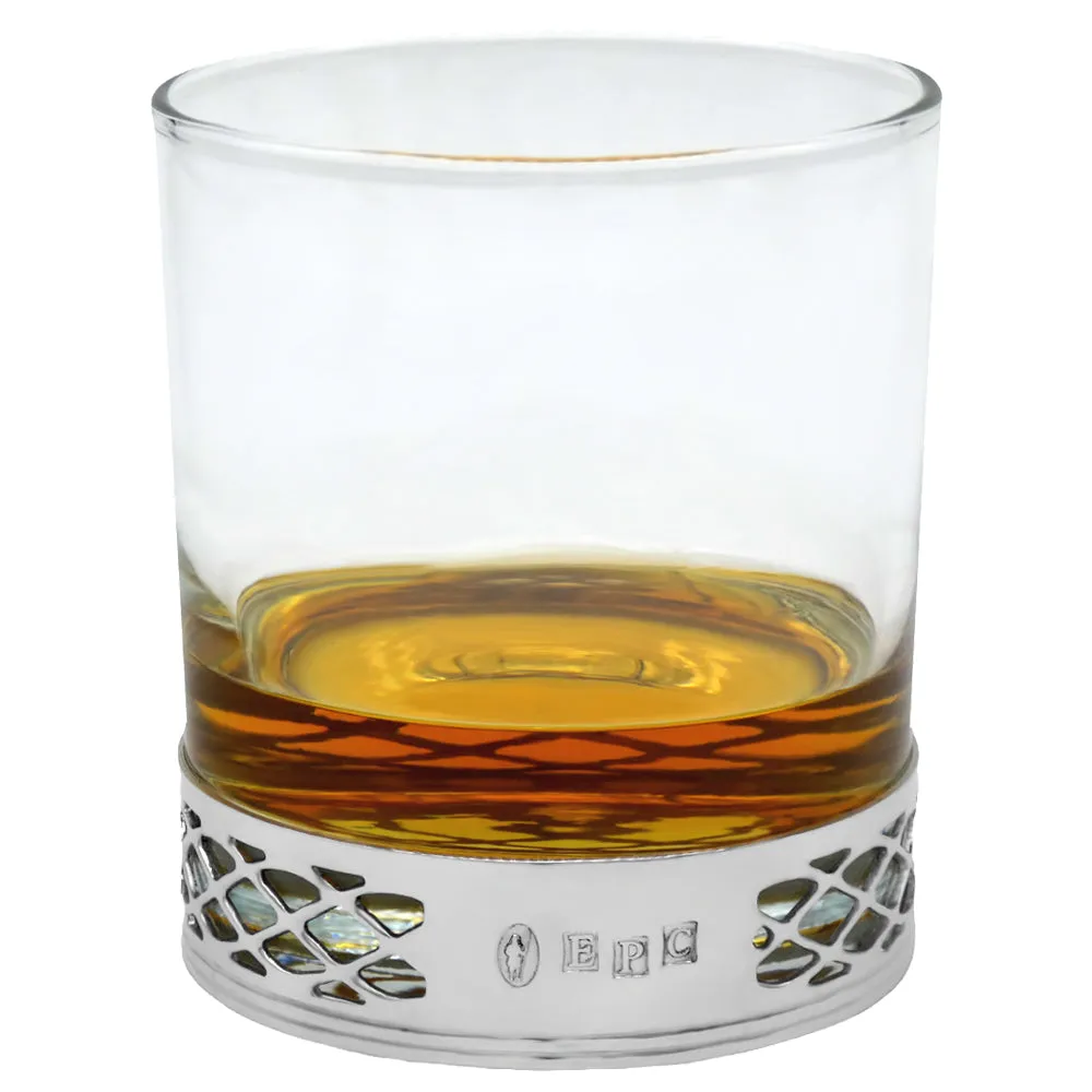 Uisge Beatha 650ml Whisky, Wine & Spirits Decanter Gift Set Includes 4x 11oz Uisge Beatha Pewter Tumblers