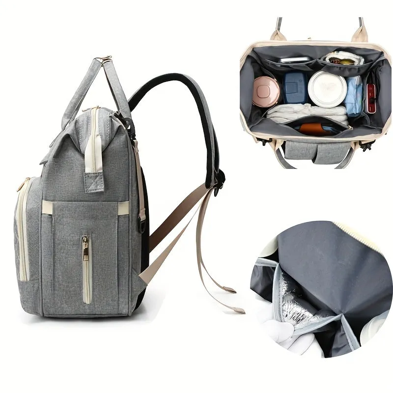 Ultimate Travel Mommy Bag with WetDry Storage , Camping Essential