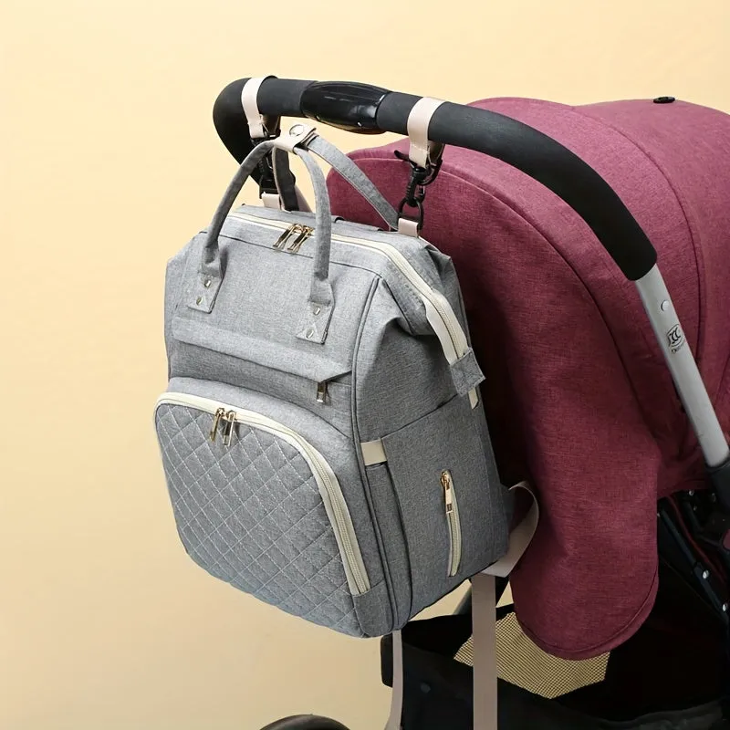 Ultimate Travel Mommy Bag with WetDry Storage , Camping Essential