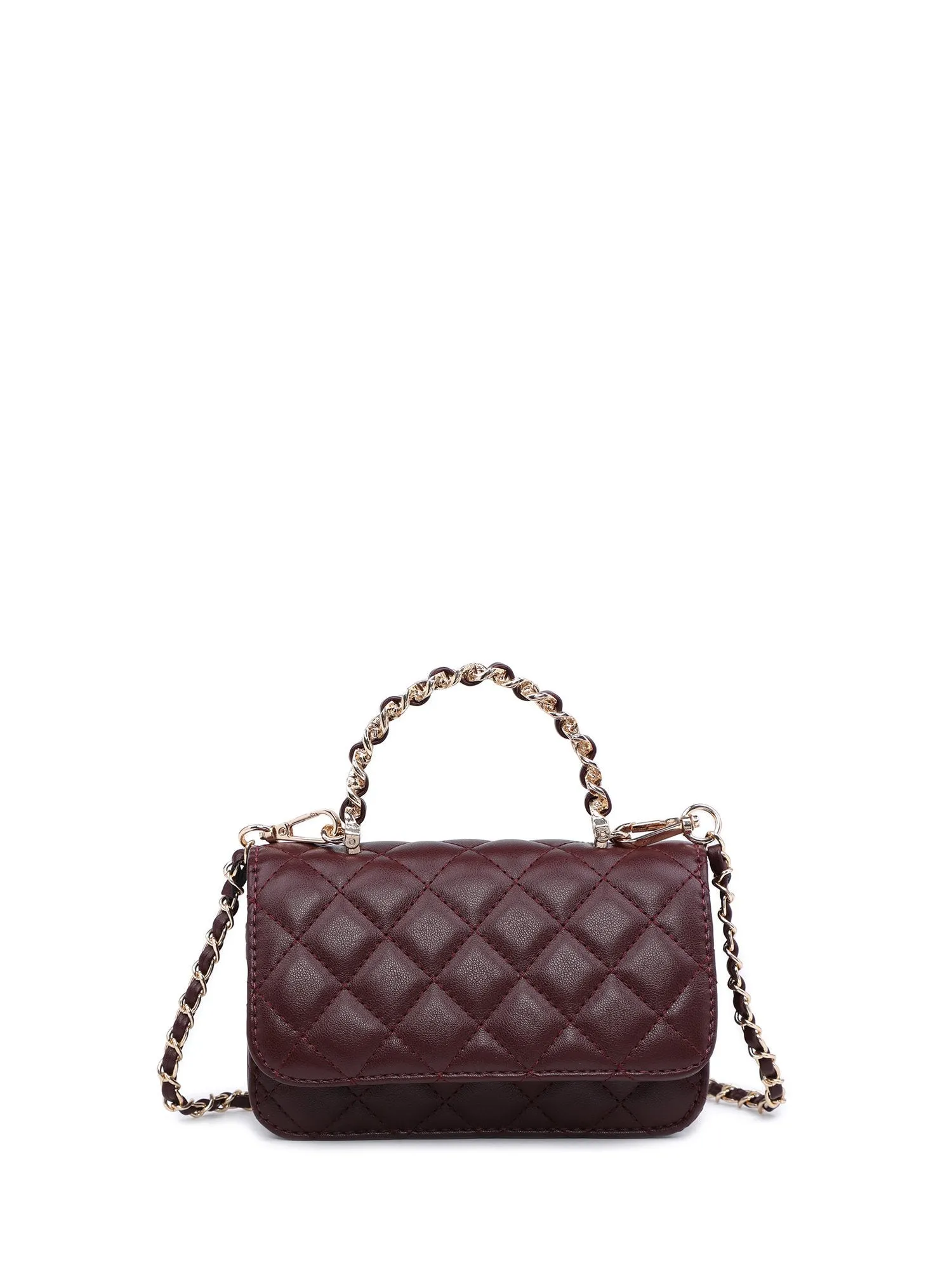 Urban Expressions Quilted Chain Mini Crossbody Bag - Brands We Love