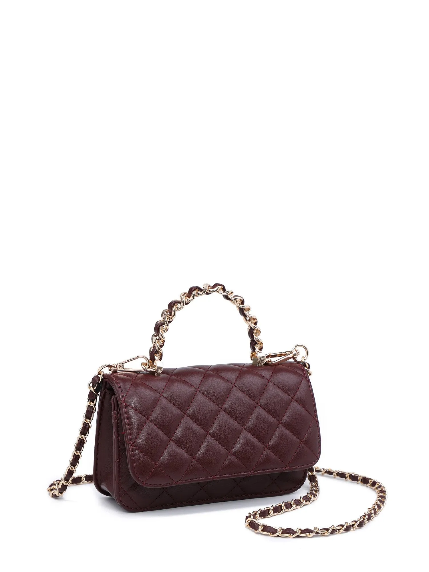 Urban Expressions Quilted Chain Mini Crossbody Bag - Brands We Love