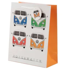 Volkswagen VW T1 Camper Van Multi Design Gift Bag 26 x 12 x 33cm - Large