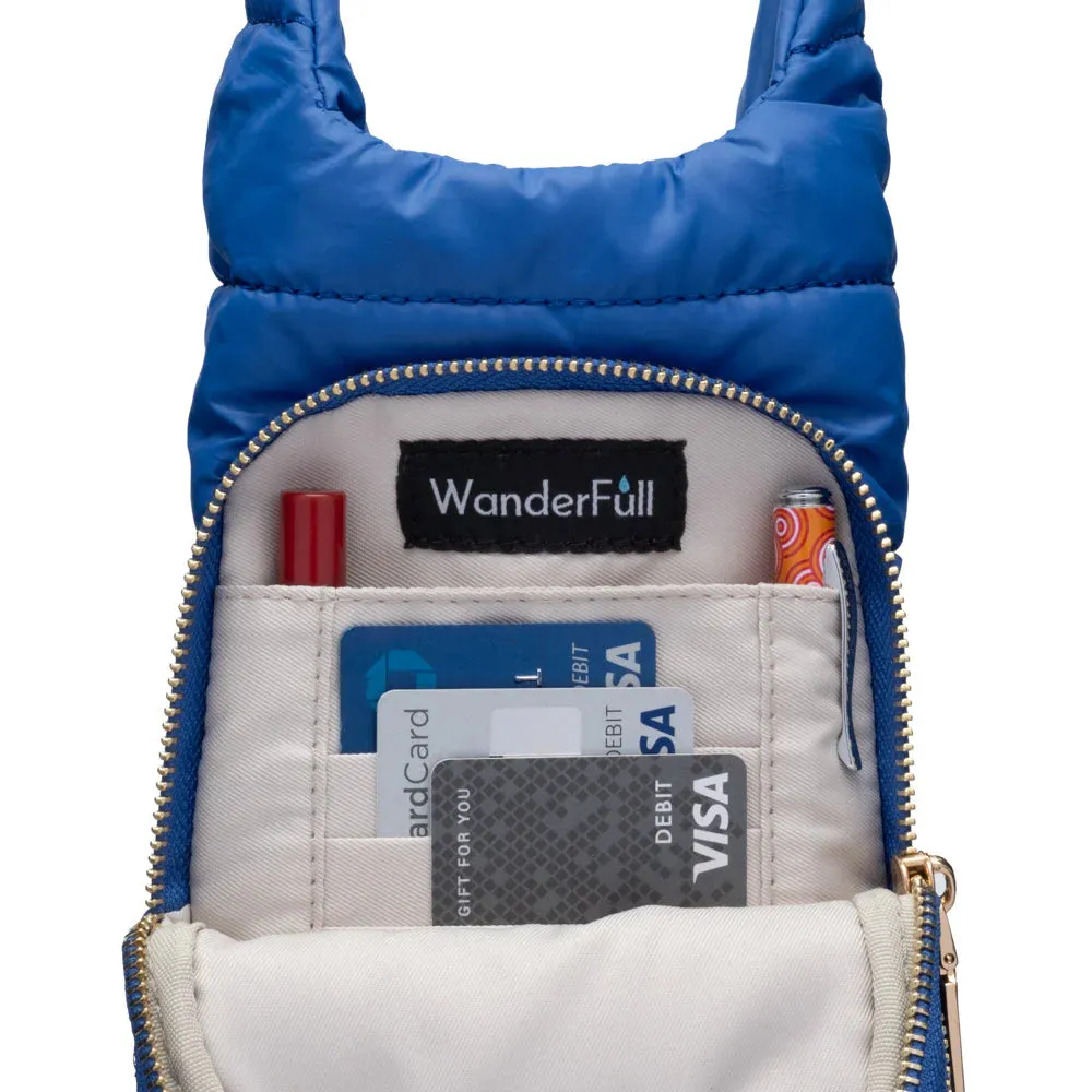 WanderFull HydroBag Lapis Crossbody Bag with Strap