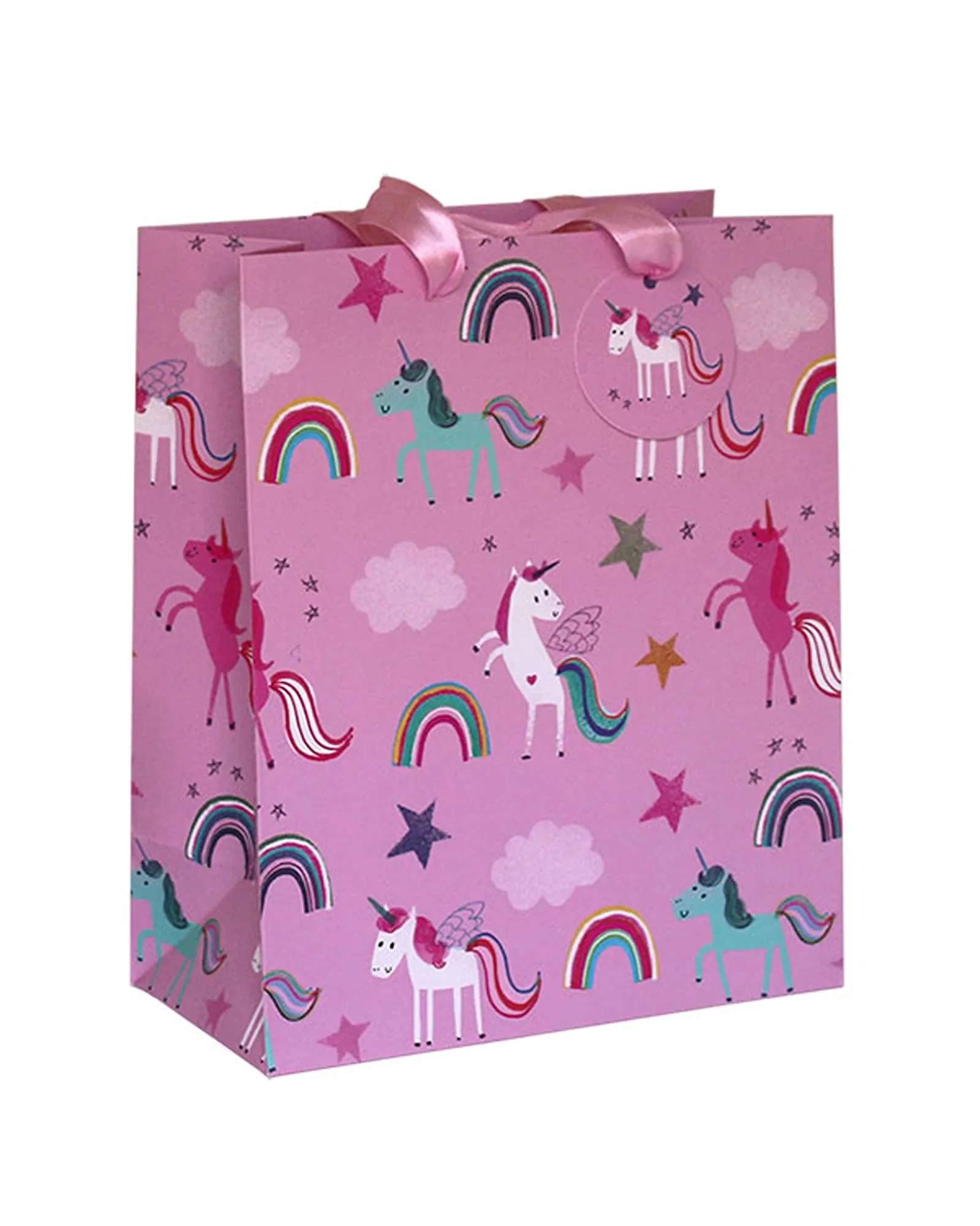 Waterlyn Unicorn Pink Large Gift Bag