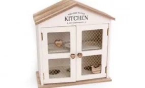 'Welcome To Our Kitchen' Wooden Egg House