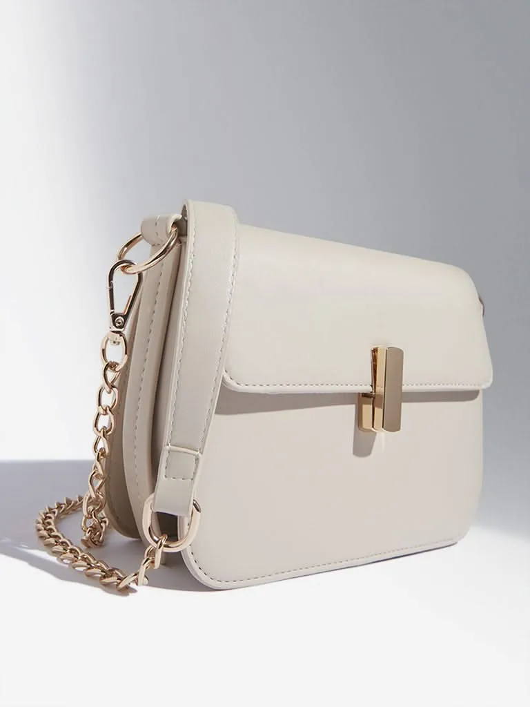 Westside Beige Sling Bag