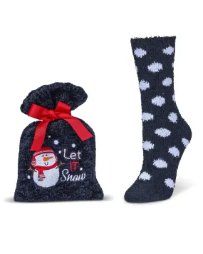 Women's Let It Snow Cozy Sock & Gift Set