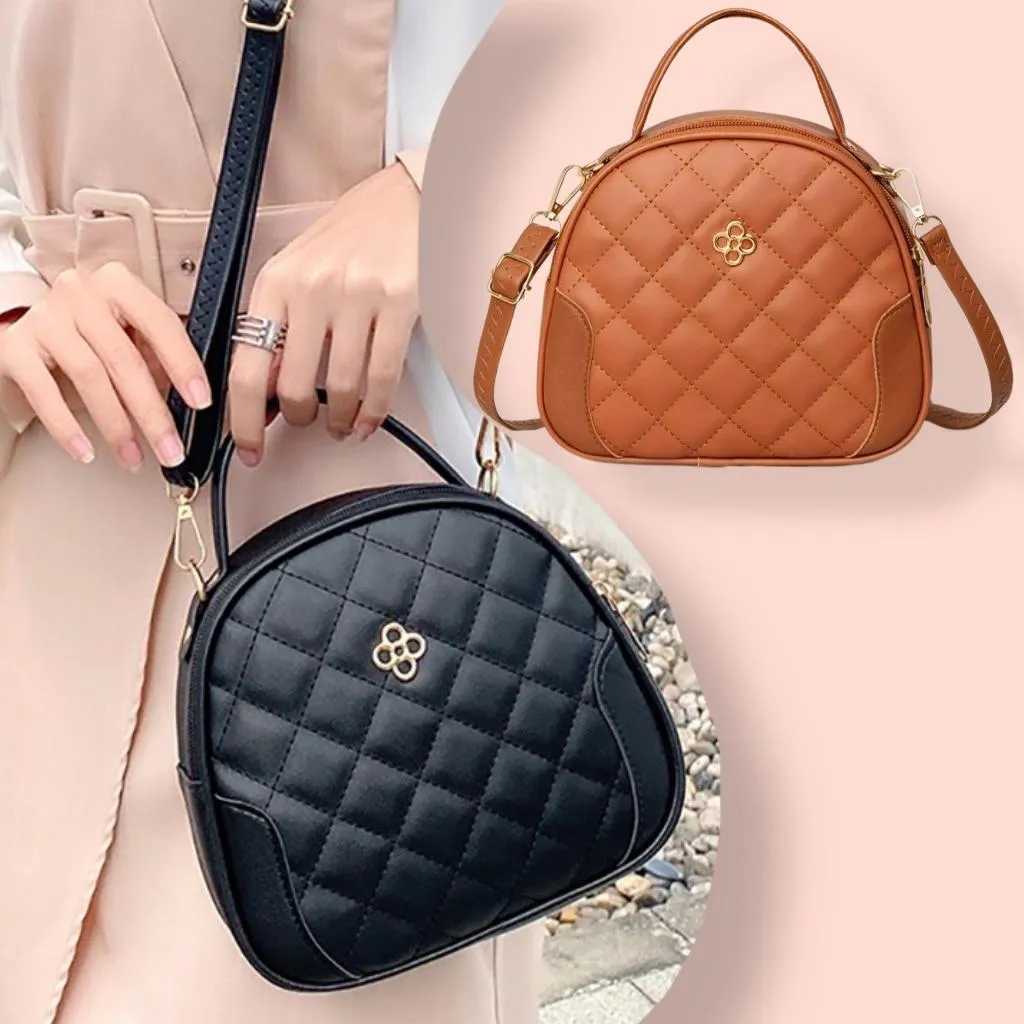 YB Korean Fashion Shoulder Cute PU Leather Shell Embroidery Ladies Bag Sling On Sale